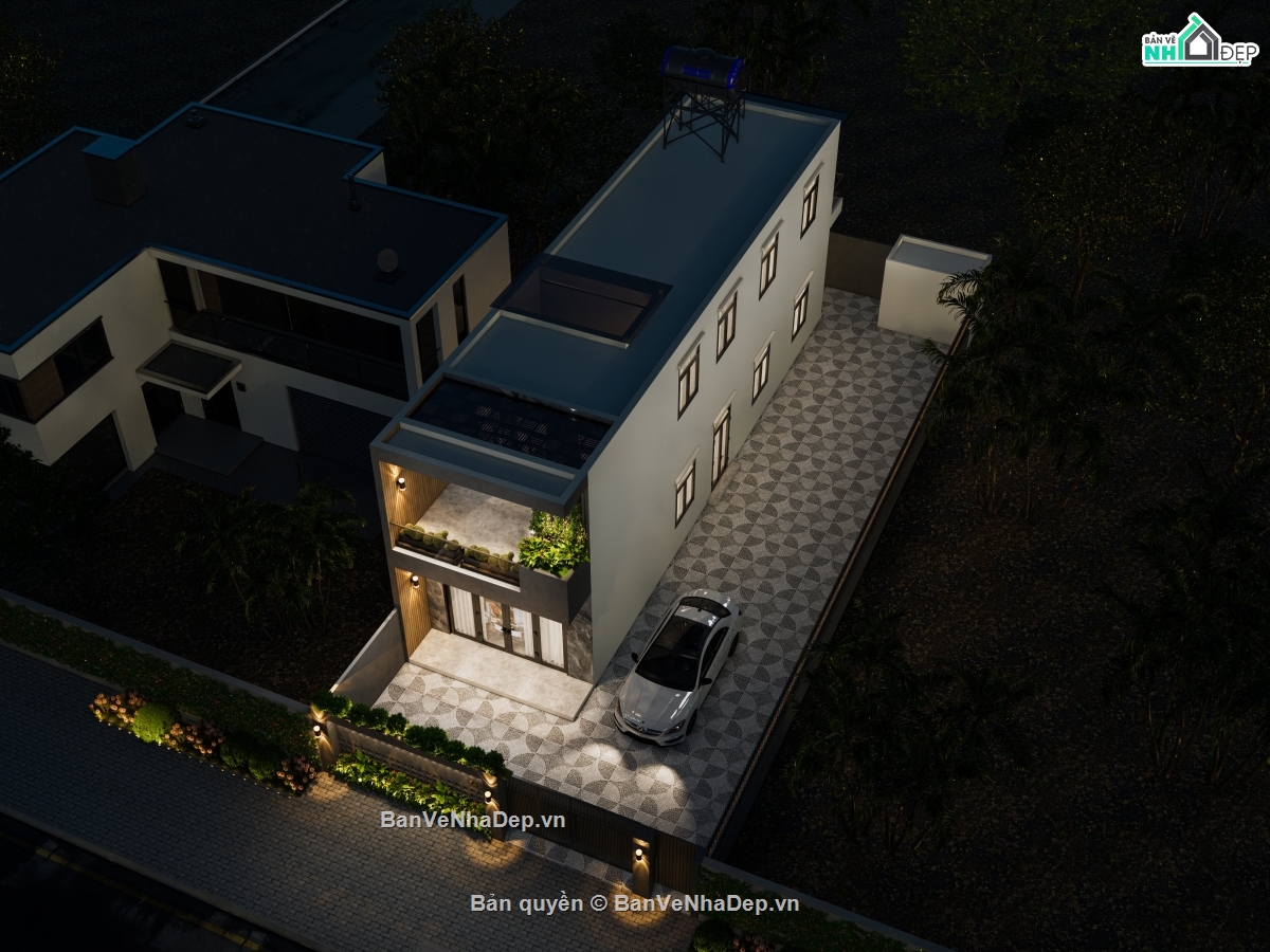 nhà phố 2 tầng 5x18m,nhà phố,nhà phố hiện đại